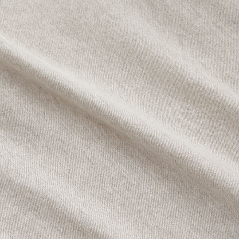 Cozysoft Organic Cotton Jersey Oatmeal Brown King Bed Sheet Set thumbnail 8