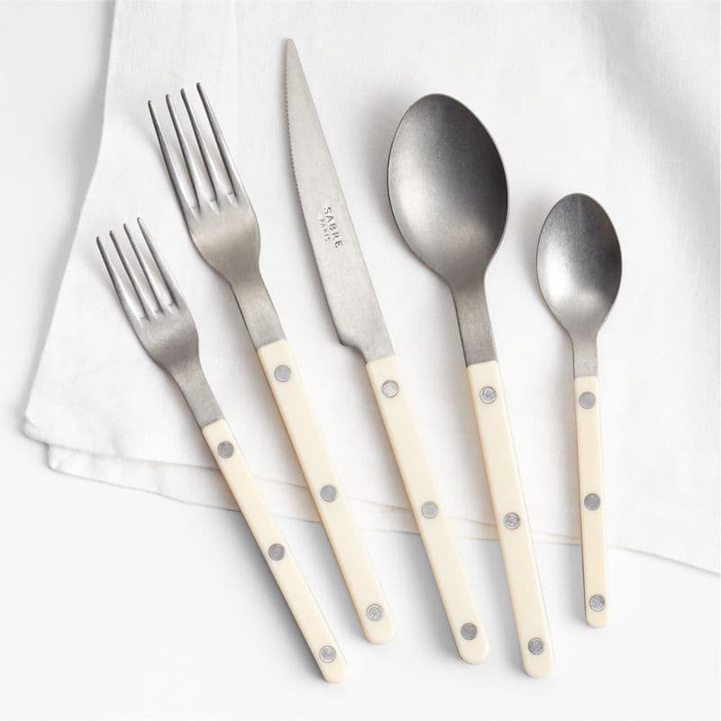 Sabre Ivory Flatware Set