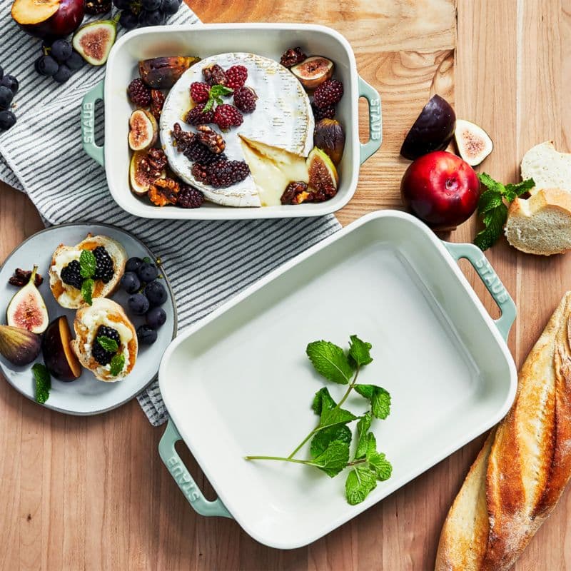 Staub ® 2-Piece Eucalyptus Green Ceramic Baking Dish Set thumbnail 5