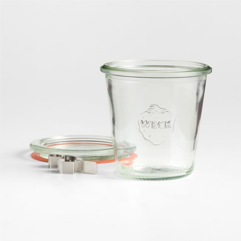Weck 9.8-oz. Glass Canning Jar thumbnail 2