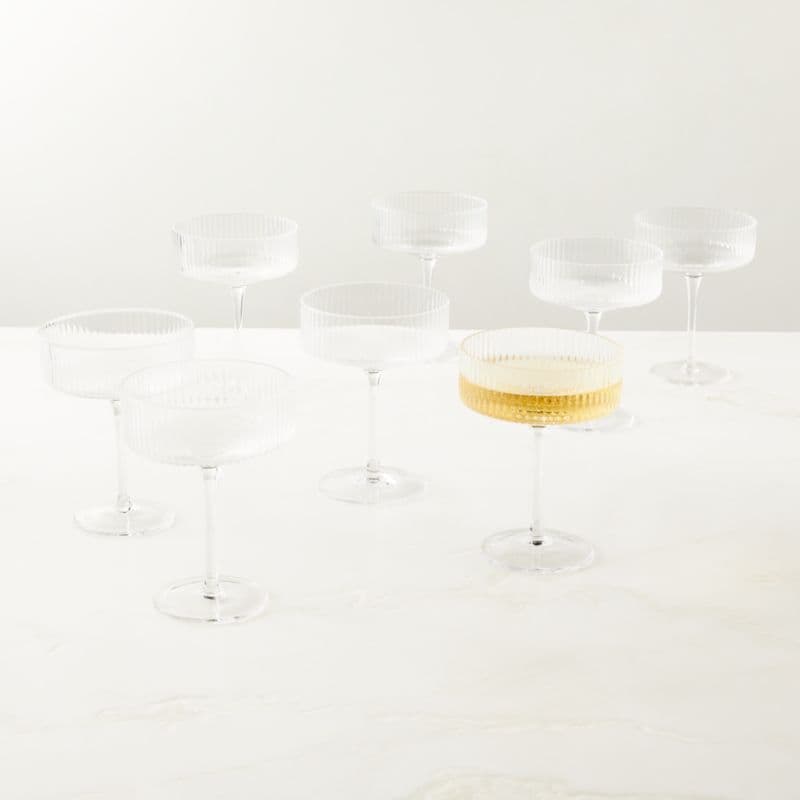 Eve Coupe Glasses Set of 8 - Image 1
