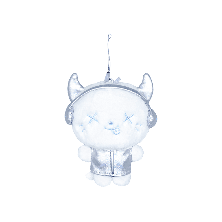 FANLIGHT DOLL KEY RING (SILVER ver.) - Image 1