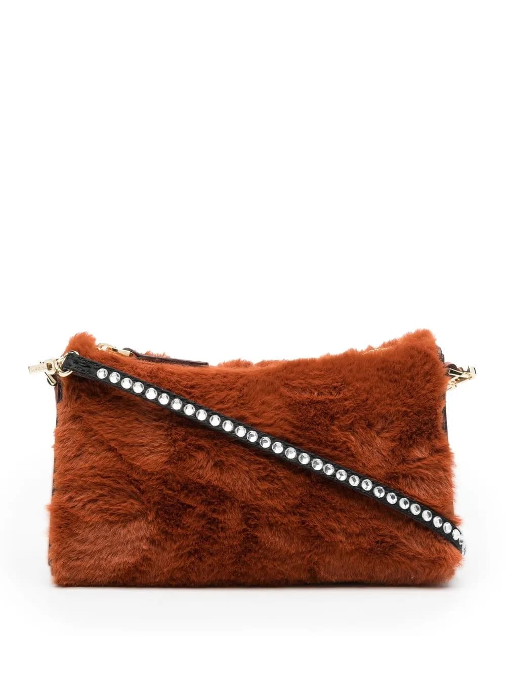 Manu Atelier | zipped faux-fur tote - Image 1