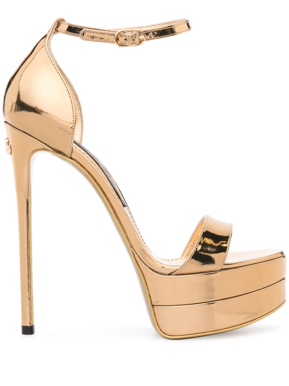 Dolce & Gabbana 145mm Keira leather sandals | 40 - Image 1