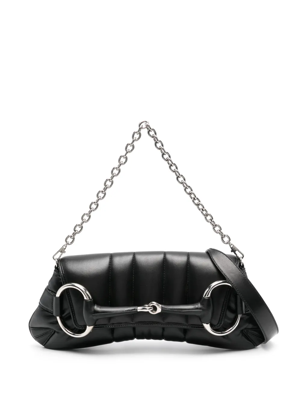 Horsebit Chain Shoulder Bag