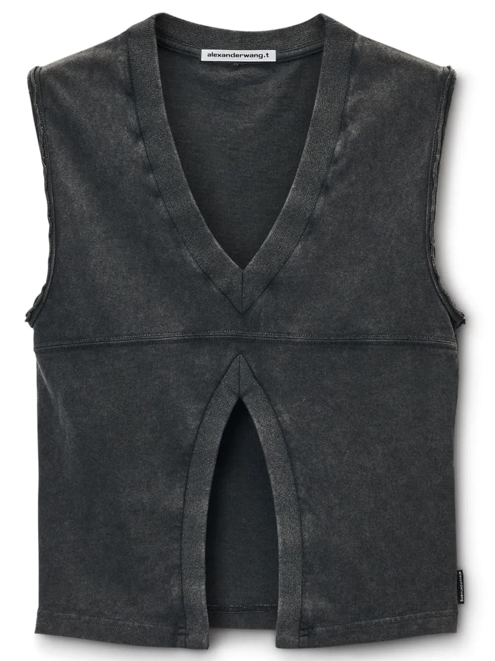 double V-neck tank top | XS - Image 1