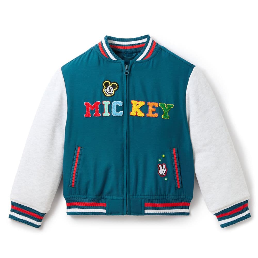 Mickey Mouse Varsity Jacket for Kids | Disney Store - Image 1