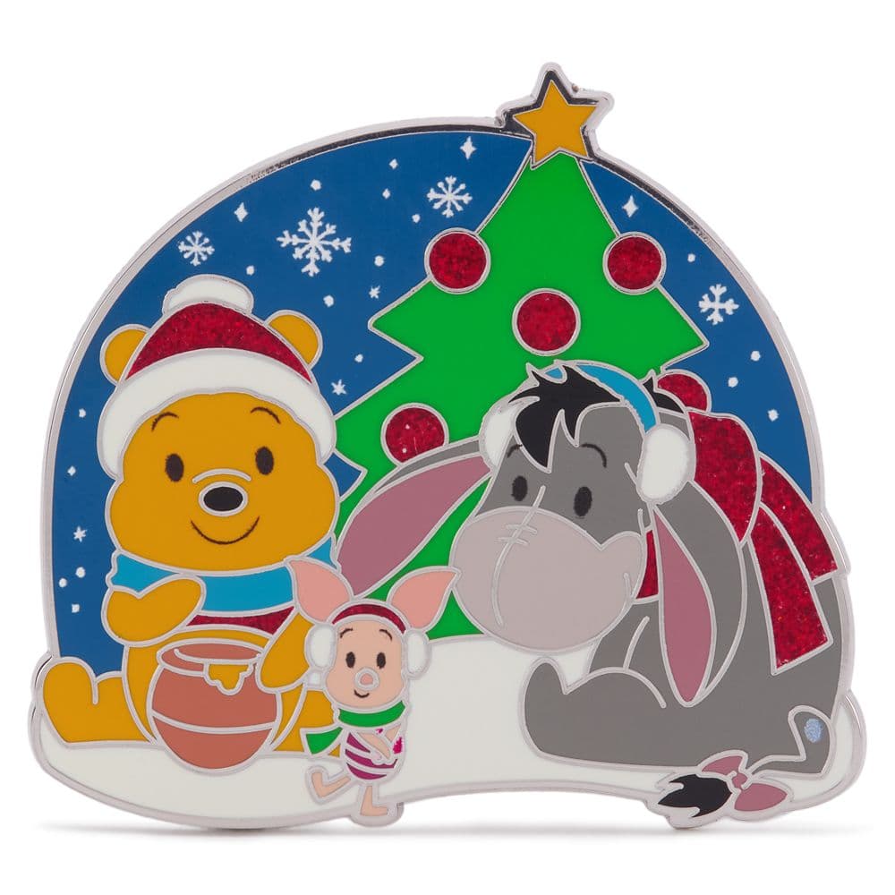 Winnie the Pooh and Pals Holiday Pin | Disney Store - Image 1