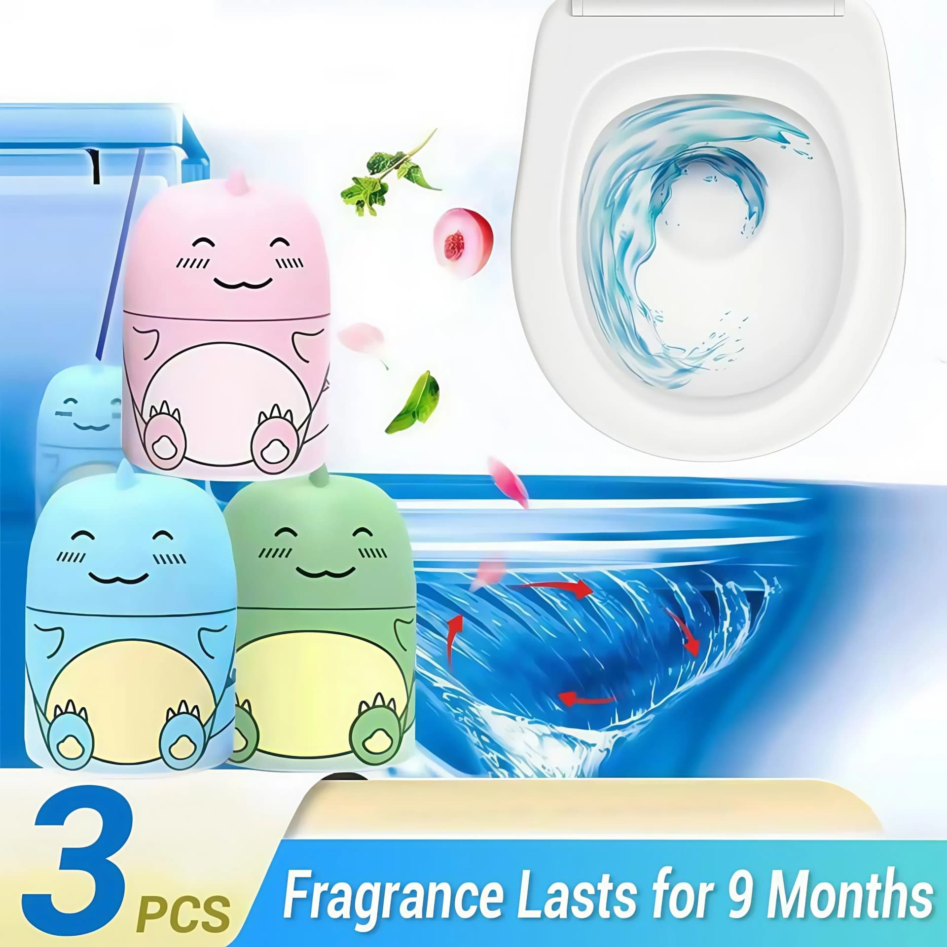 🔥LAST DAY 49% OFF 🔥Toilet Cleaner & Toilet Deodorizer Wonder - Image 1