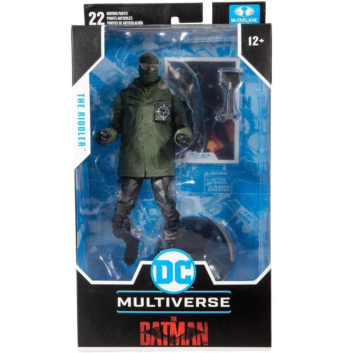 DC Batman Movie 7 Inch Action Figure Wave 1 - Riddler - Image 1