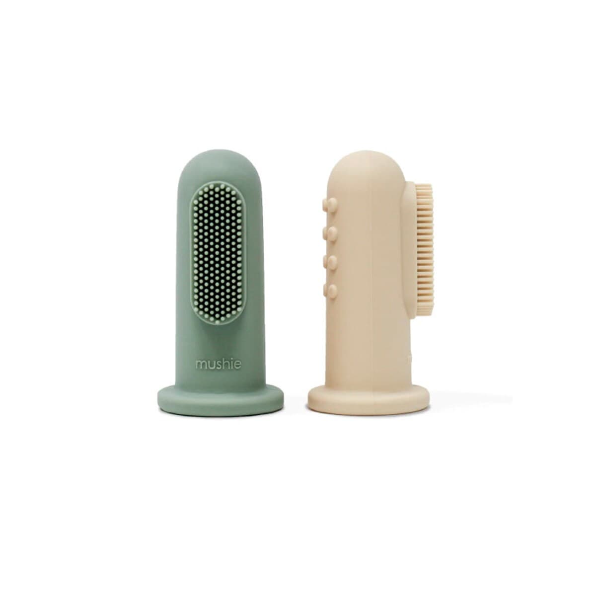Cepillo dientes Mushie de dedo pack 2 unidades - Image 1