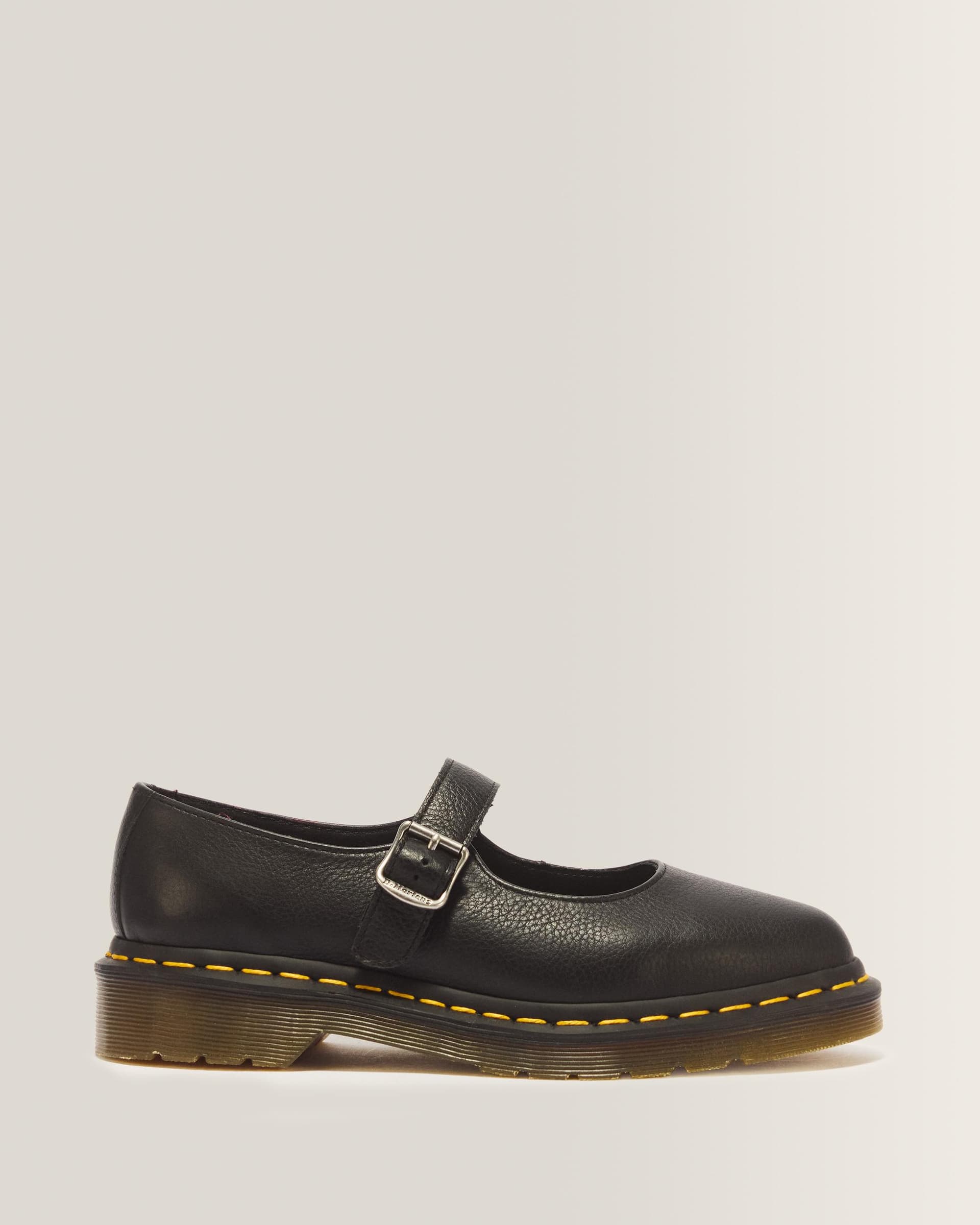 Elphie Virginia leather Mary Jane shoes in Black | Dr. Martens - Image 1
