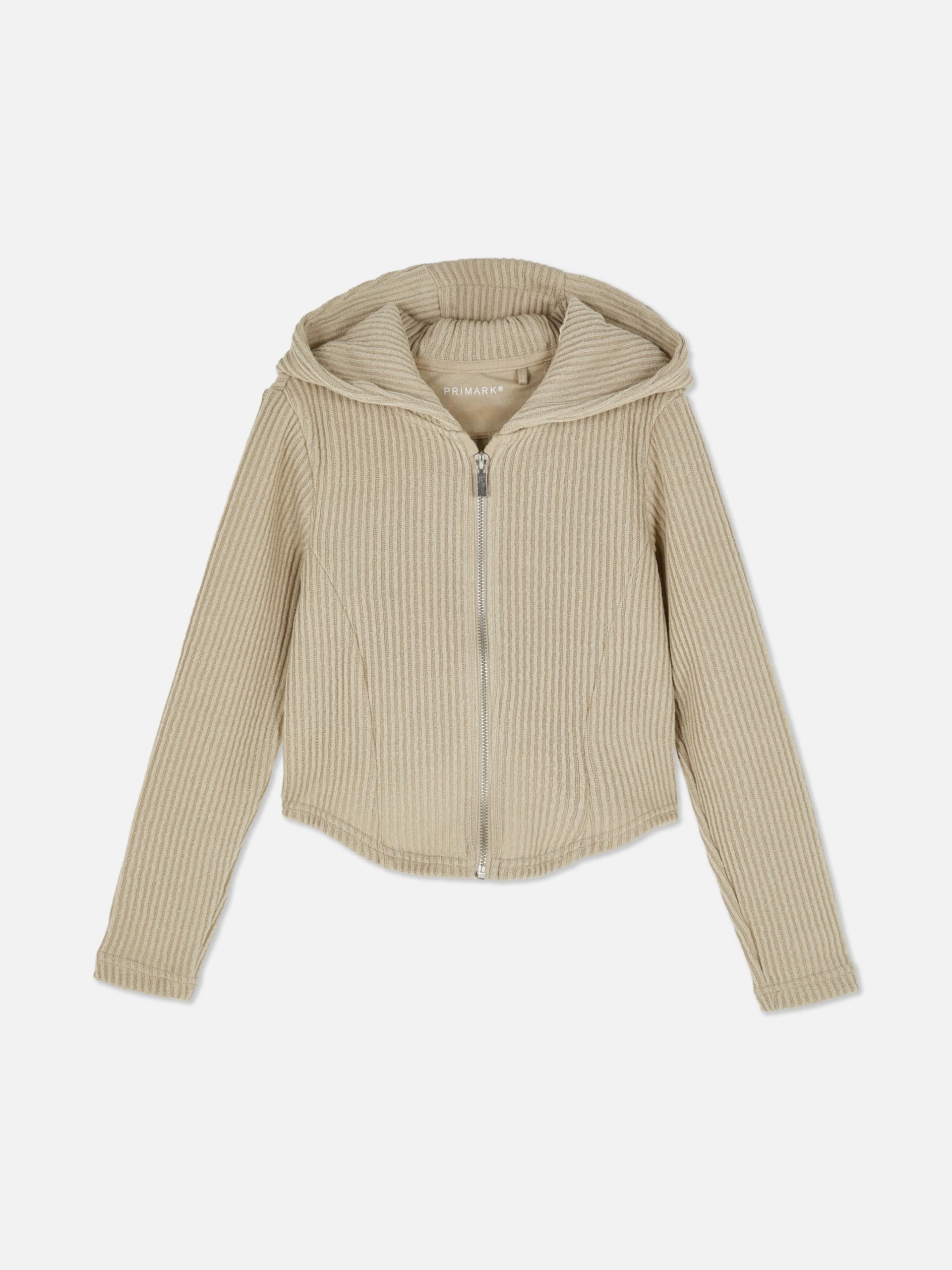 7-15yrs | Ribbed Zip-Up Hoodie - Image 1