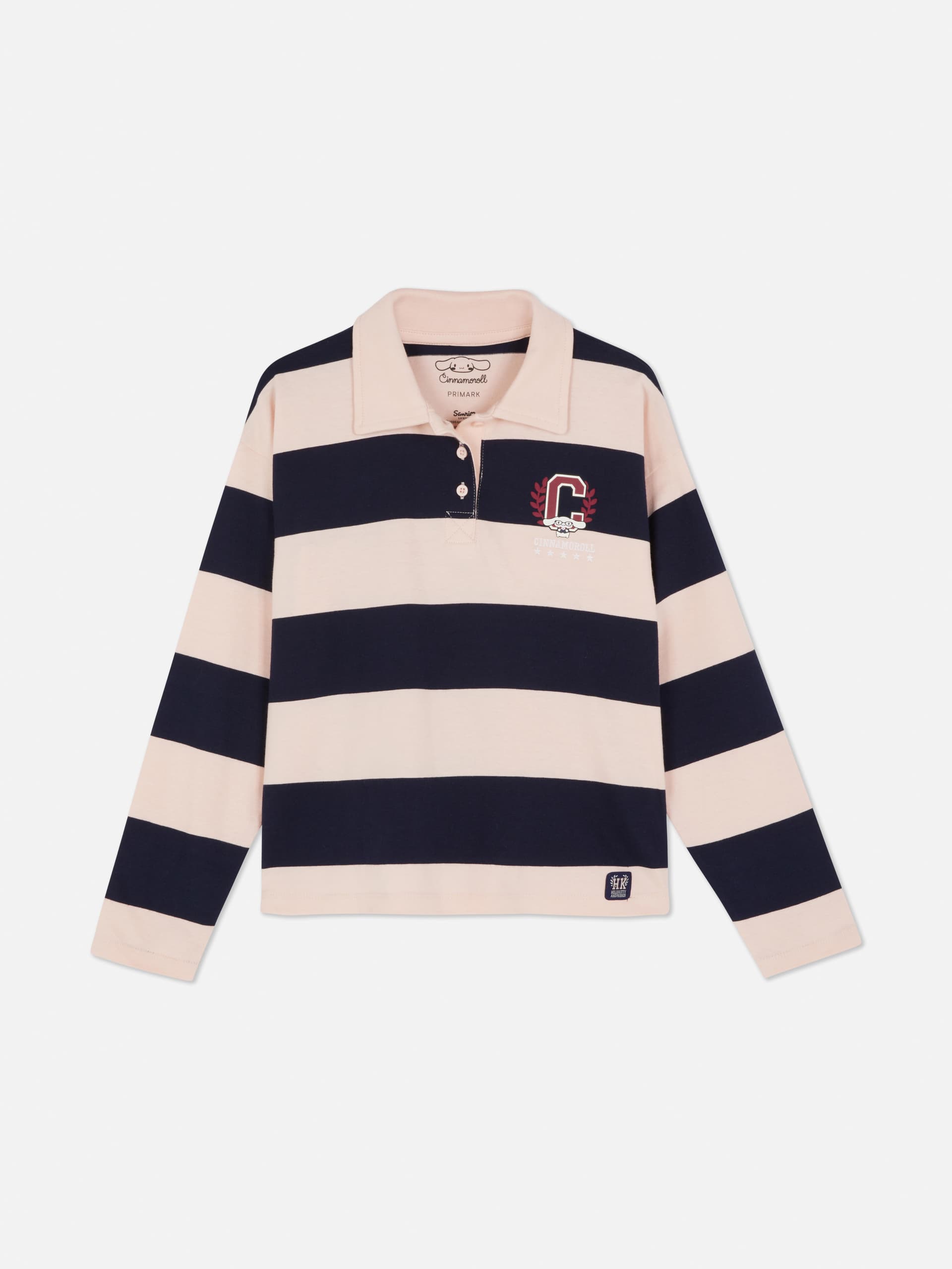 7-15yrs | Hello Kitty Cinnamoroll Rugby Shirt - Image 1