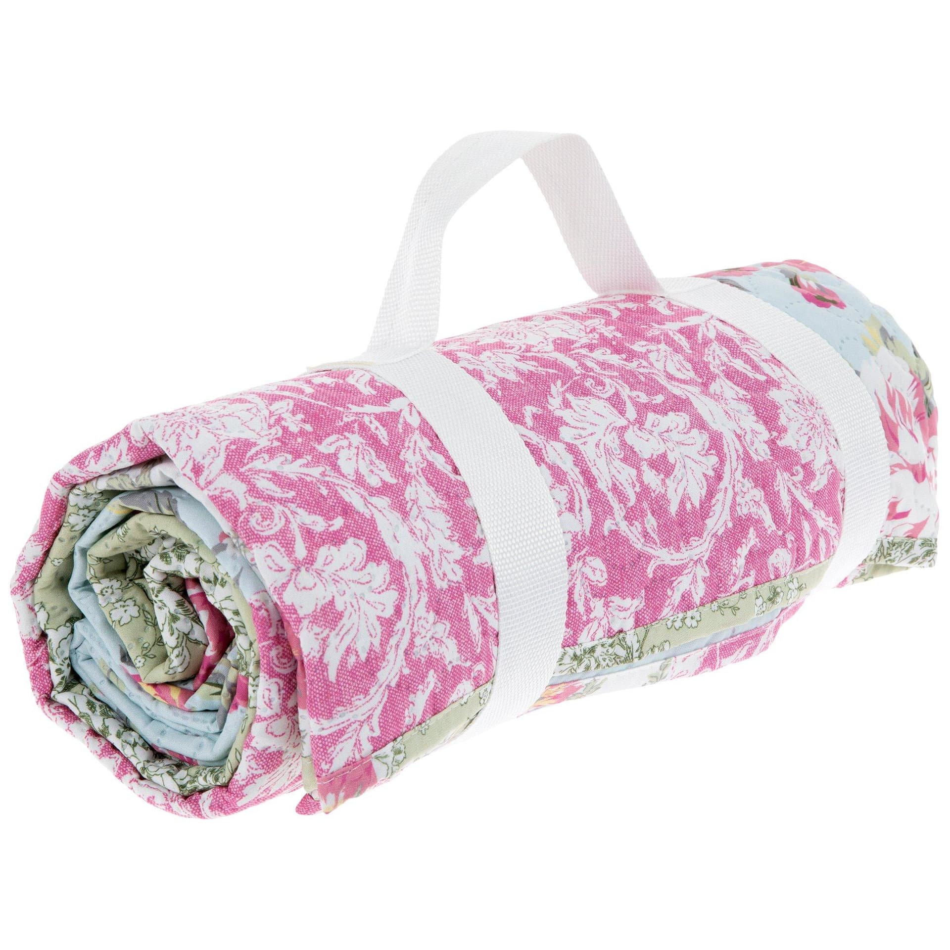 Floral Outdoor Picnic Blanket - Image 1