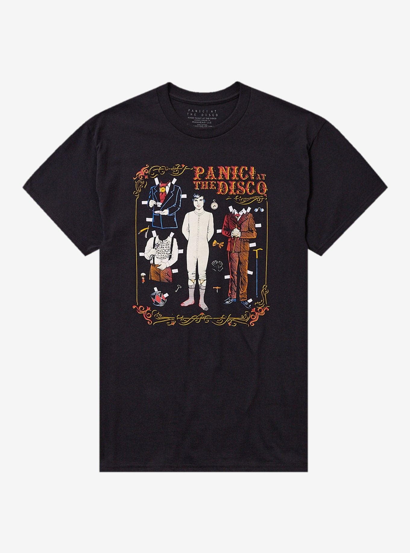 Panic! At The Disco Paper Doll T-Shirt - Image 1