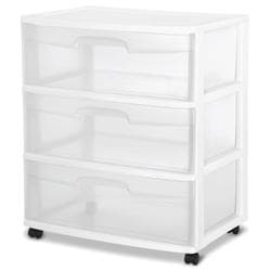 Sterilite 3-Drawer Storage Cart