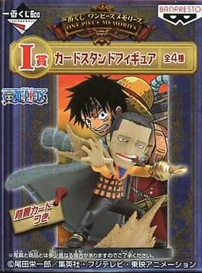 Crocodile Ichiban KUJI One Piece Memories I Prize Card Stand Figure - Image 1