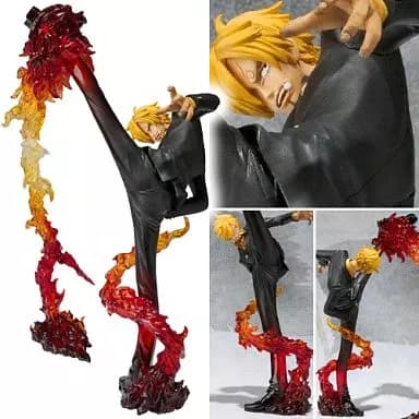 Figuarts ZERO Sanji -Battle Ver. Devil-wind Legwork Ryutensei Shot - "ONE PIECE" - Image 1