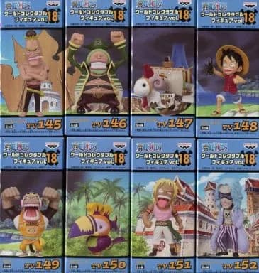 8 Kinds Set "ONE PIECE" World Collector Bull Figure Vol. 18 - Image 1