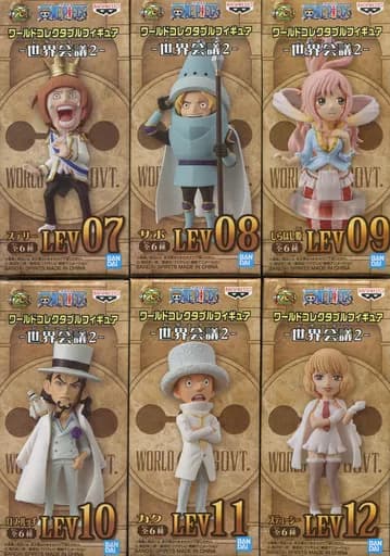 6-Type Set "ONE PIECE" World Collectible Figure - World Conference 2 - - Image 1