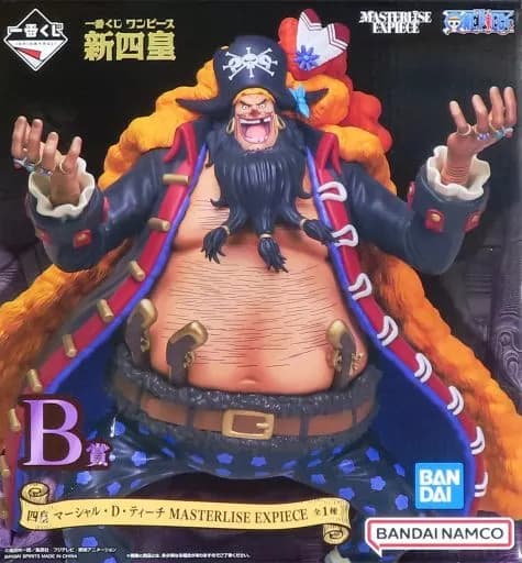 Four Emperors Marshal D. Teach "Ichiban KUJI ONE PIECE New Four Emperors" MASTERLISE EXPIECE B Prize figure - Image 1