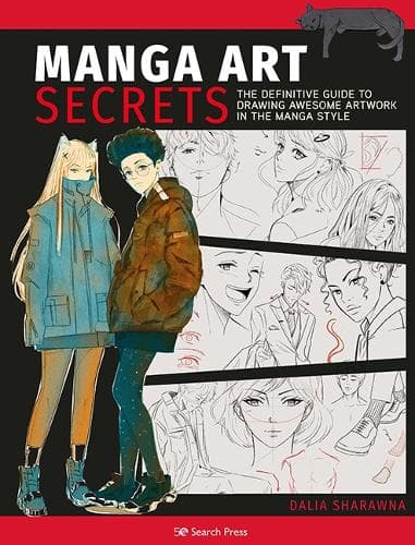 Manga Art Secrets by Dalia Sharawna | Waterstones - Image 1