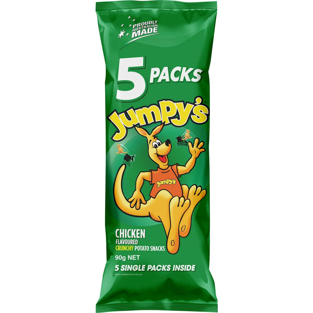 Jumpy's Chicken Potato Chips Multipack School Snacks 5 pack - Image 1