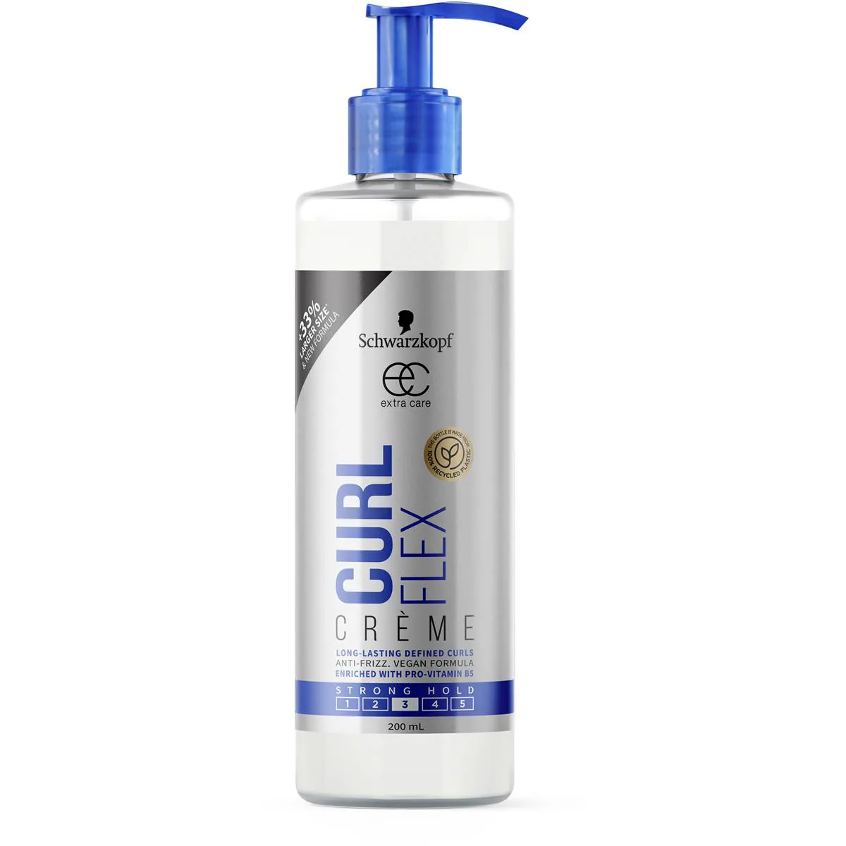Schwarzkopf Extra Care Hair Styling Curl Flex Cream 200mL - Image 1
