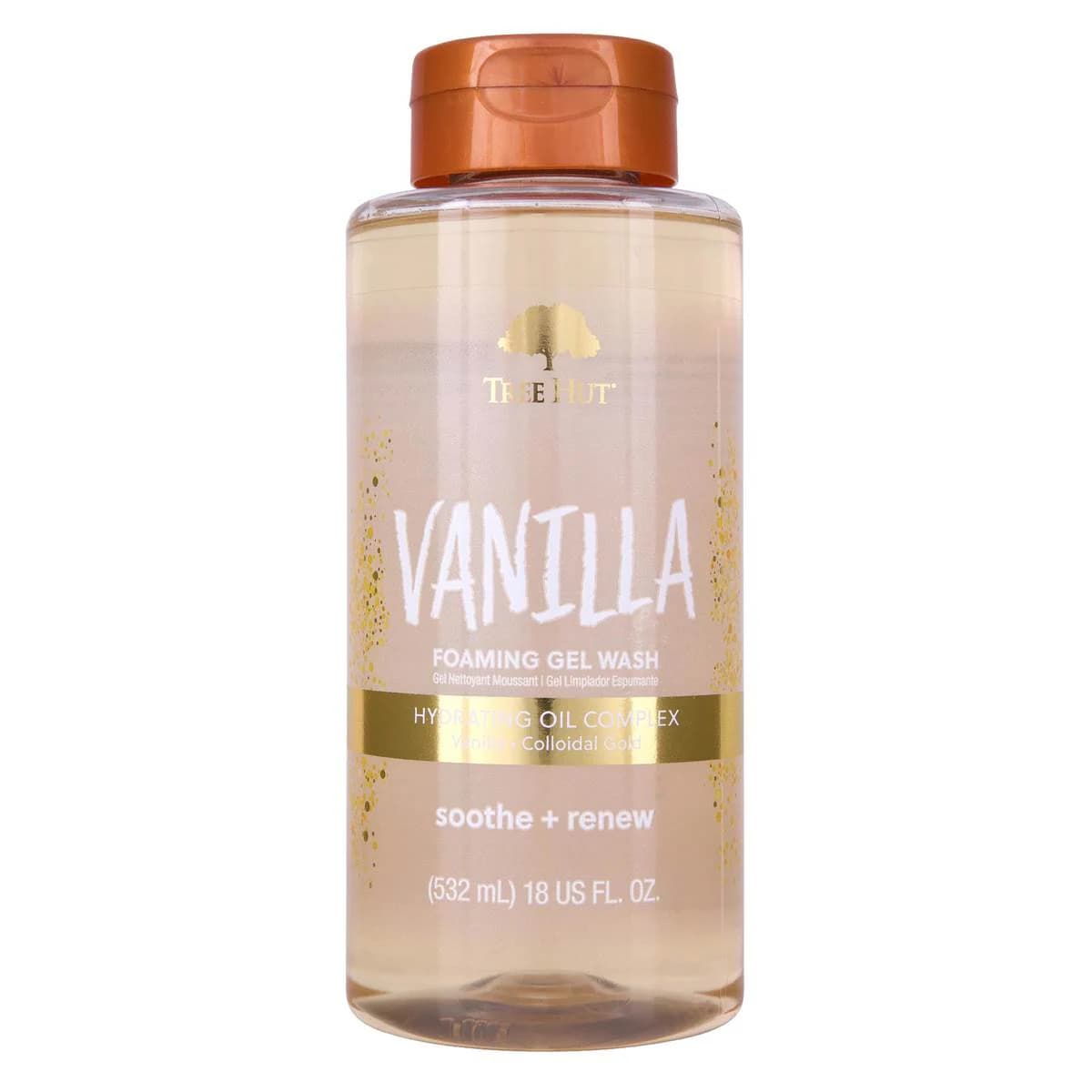 Tree Hut Foaming Gel Wash Vanilla 532mL - Image 1