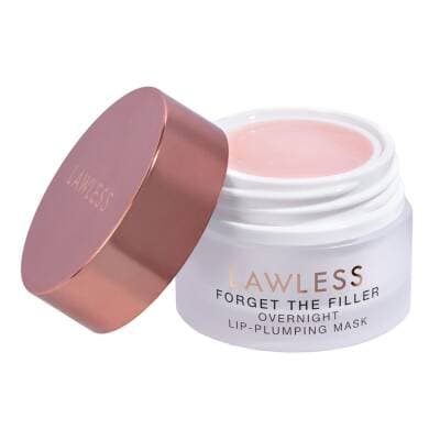 LAWLESS Beauty Forget The Filler Overnight Lip Plumping Mask 8ml | SEPHORA UK - Image 1