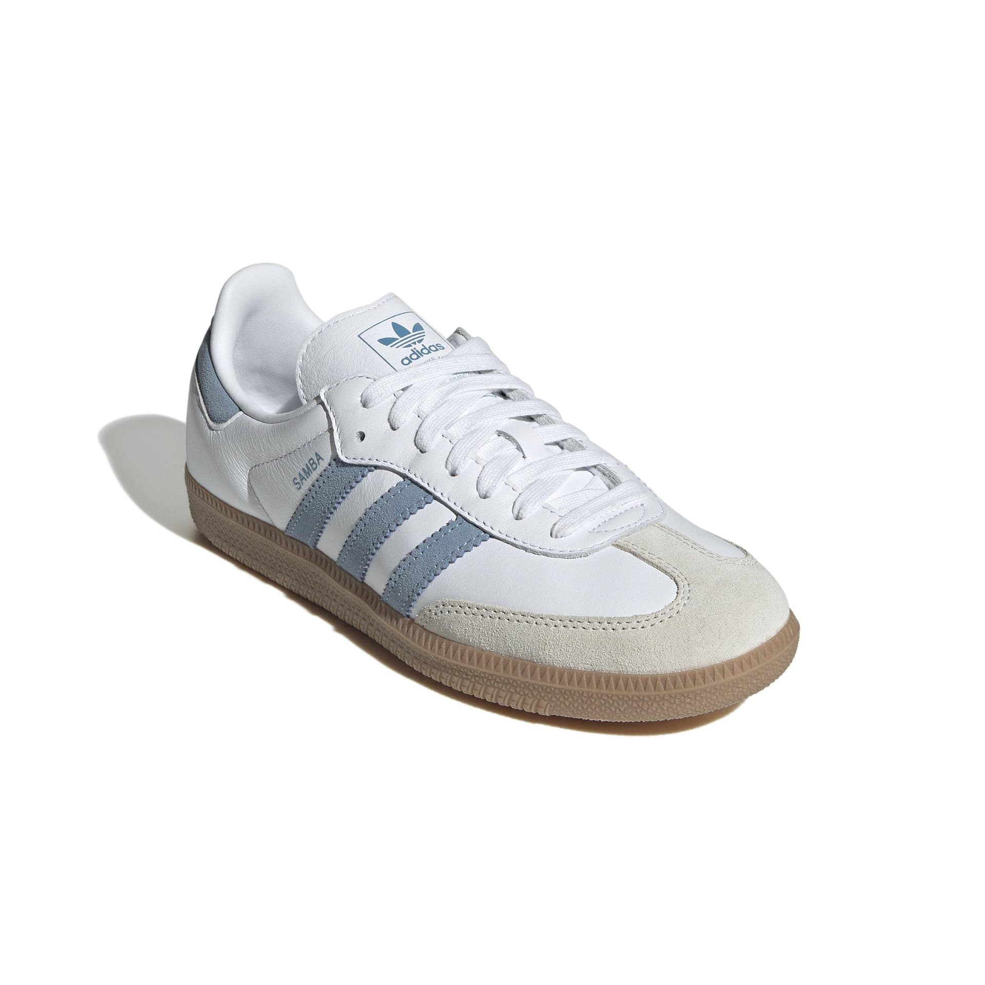 adidas Originals Samba "Cloud White/Alumina/Ash Blue" Women's Shoe thumbnail 6