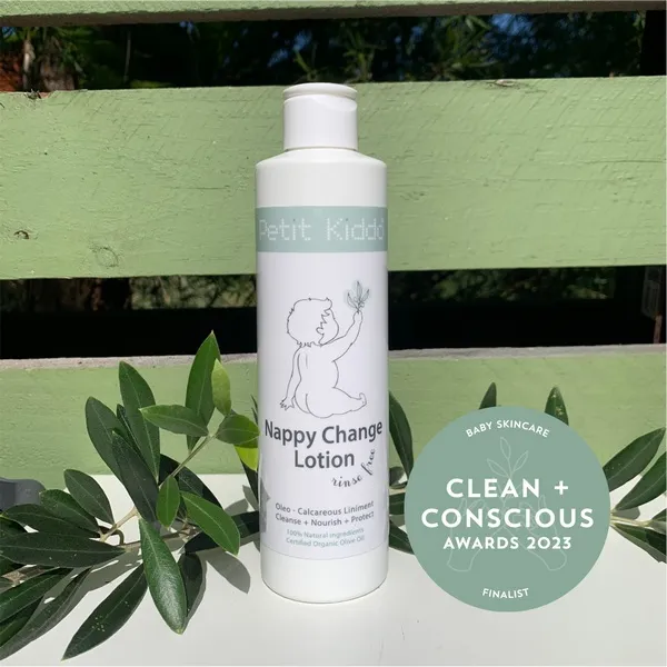 Petit Kiddo - Nappy Change Lotion - Clean + Conscious - Image 1