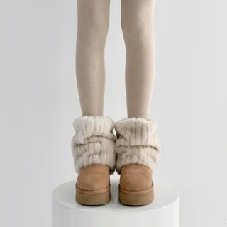 Furry Short Leg Warmers / Long Leg Warmers - Image 1