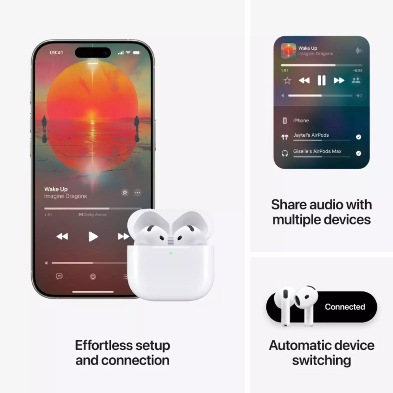 Apple AirPods 4 with Active Noise Cancellation White thumbnail 8