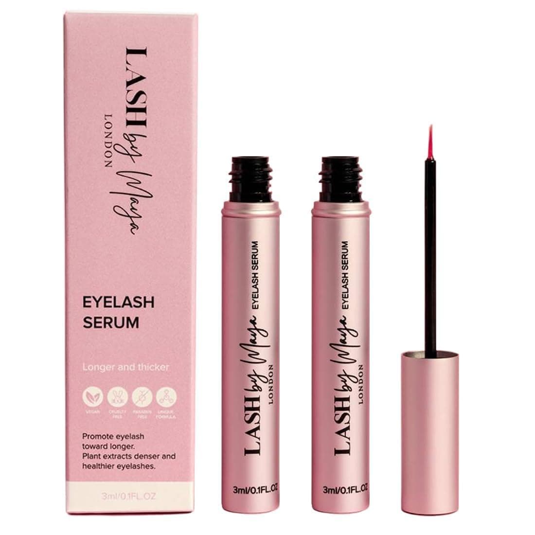 Lash by Maya Eyelash Serum, Lash Booster for Longer Girlen