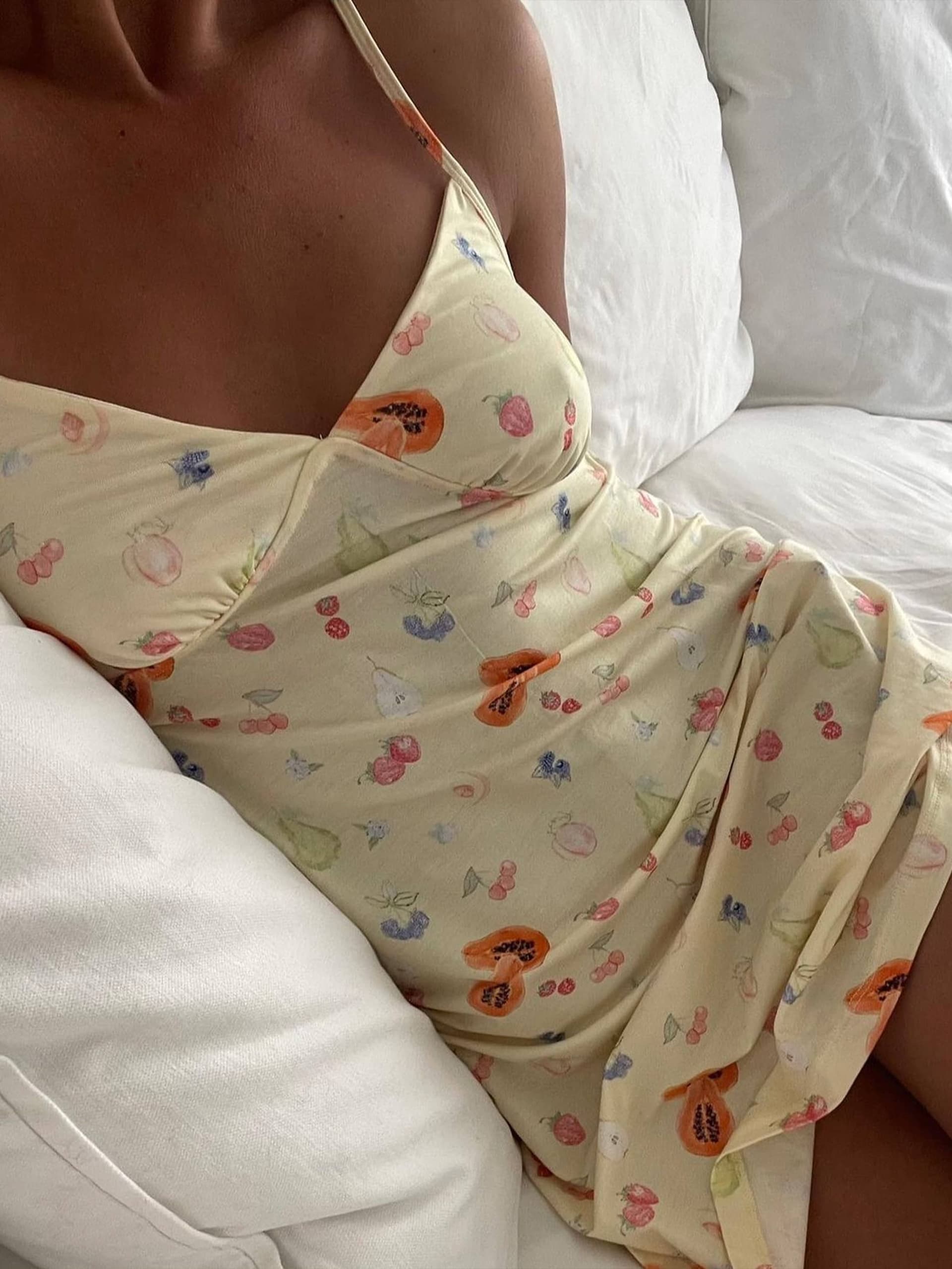 Go Slow Dress Fruit - Image 1