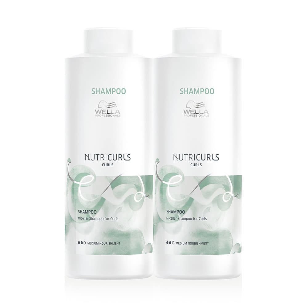 Kit Wella Professionals NutriCurls - Shampoo 1L (2 unidades) | Shopee Brasil