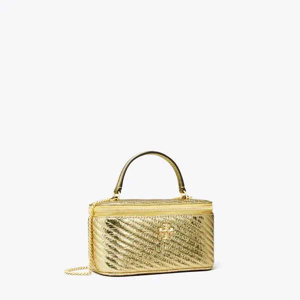 Kira Moto Quilt Metallic Vanity Case - Image 1