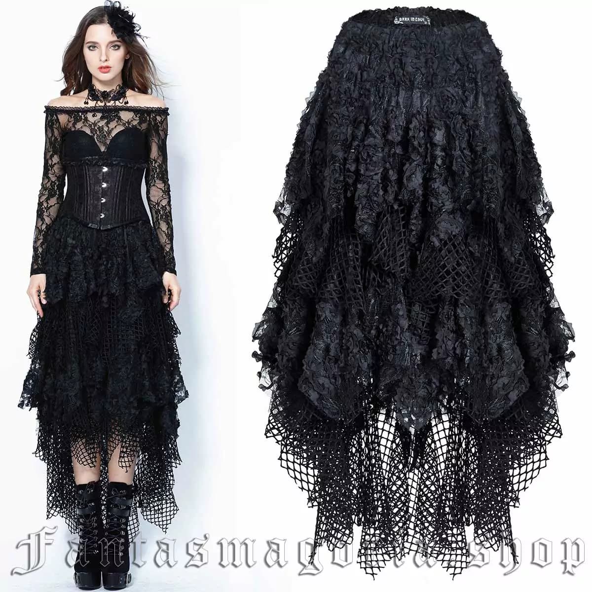 Batcave Skirt - Dark in Love - Image 1