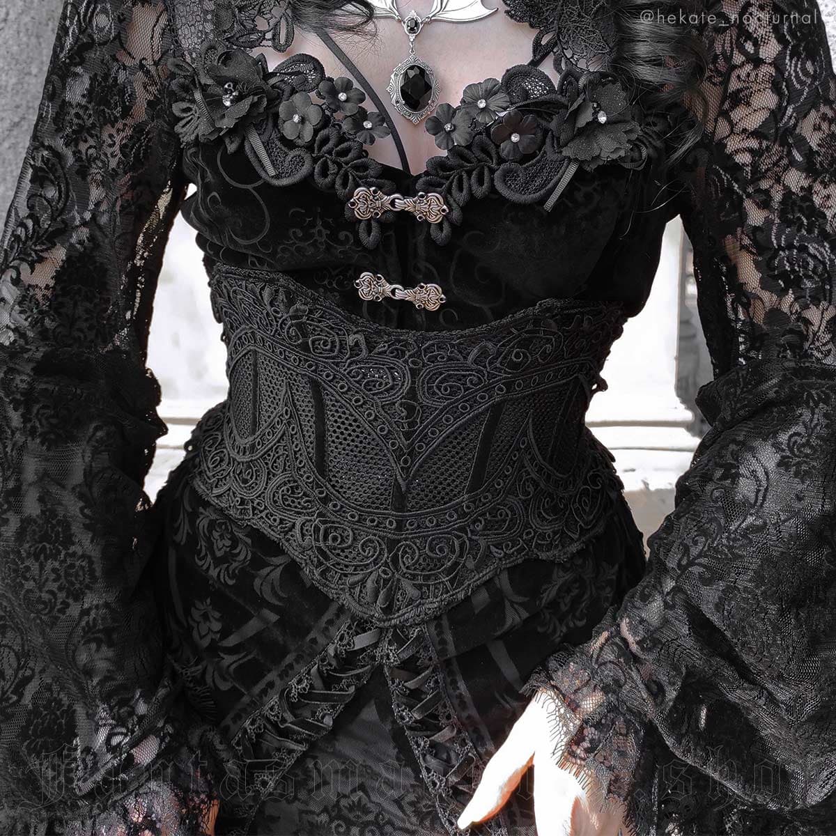 Amaryllis Corset Belt - Punk Rave - Image 1