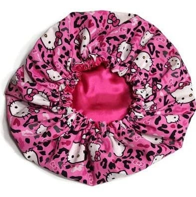 Hello Kitty Camo Satin Bonnet - Image 1