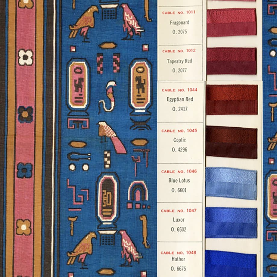 Egyptomania and the Color Trends of 1923 – Follow the Thread - Image 1
