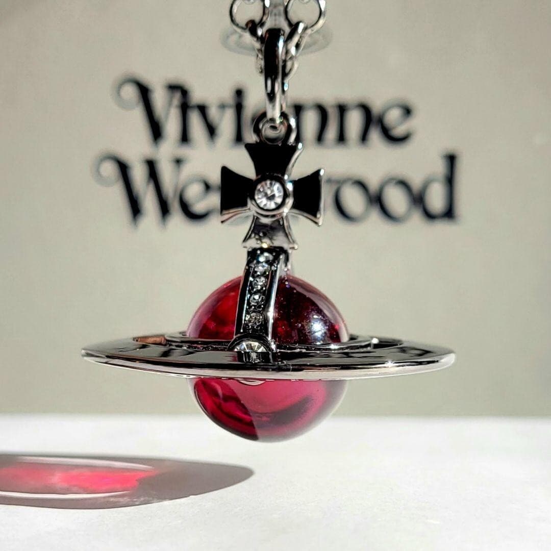 Vivienne Westwood Small Orb Necklace  Mint 80cm thumbnail 4