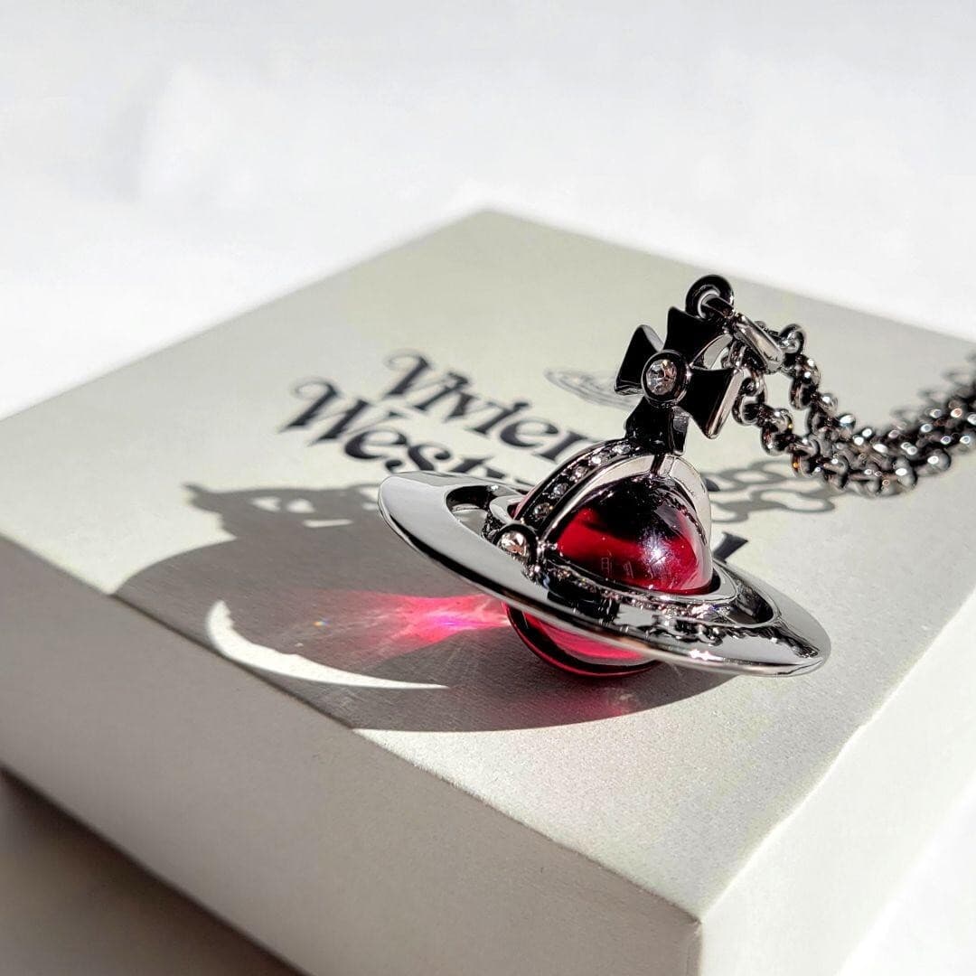 Vivienne Westwood Small Orb Necklace  Mint 80cm thumbnail 3