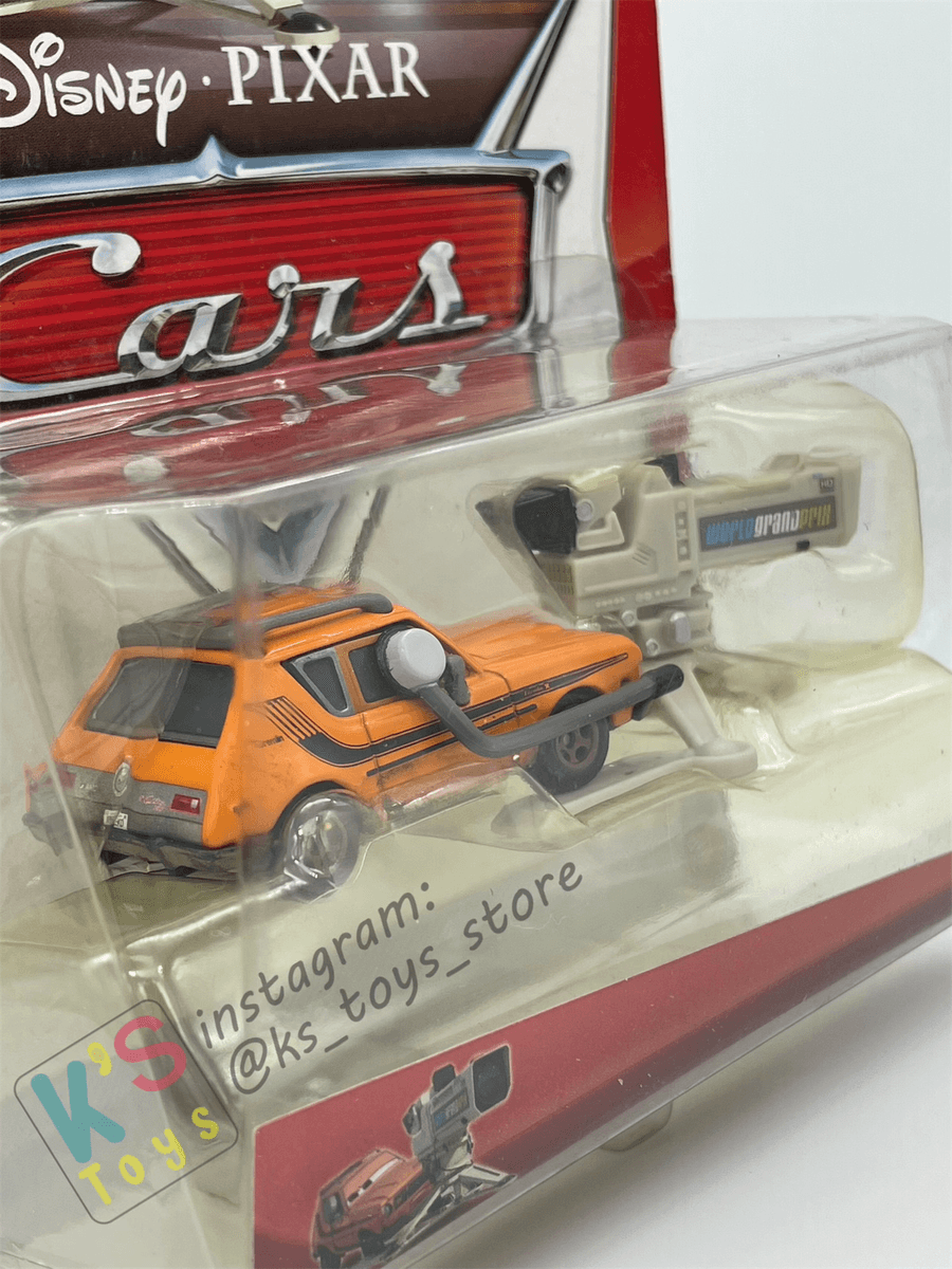 RARE DELUXE DISNEY PIXAR CARS &#034;GREM WITH CAMERA&#034; - LEMONS - BNIP thumbnail 4