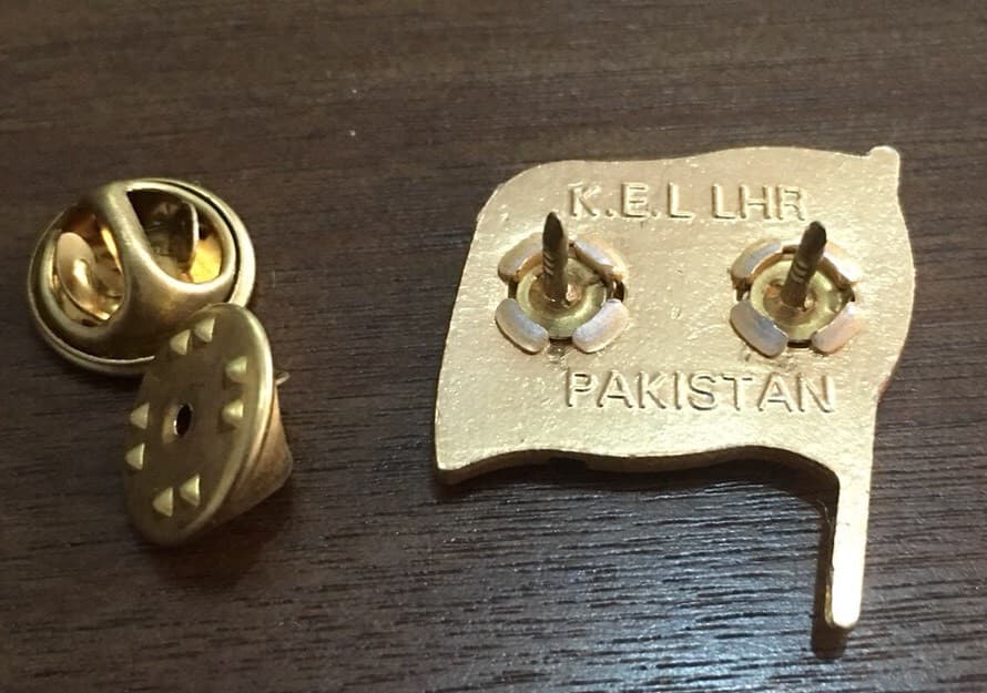Flag Of Pakistan Brooch/Badge Pin Pakistani Flag Brouch Pin 14 August Badge thumbnail 2