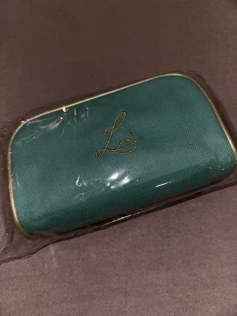 Lisa Eldridge Teal Makeup Bag! Brand New! thumbnail 2