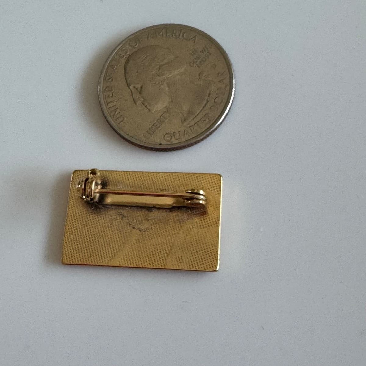 Vtg Poland Flag Enamel Lapel Pin White Red Polish Patriotic National Emblem NOS thumbnail 3