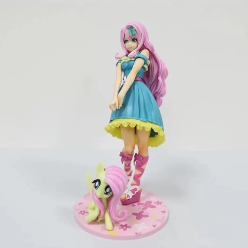 8" My Little Pony Bishoujo Fluttershy PVC Action Figure Anime Figure Gift - Image 1